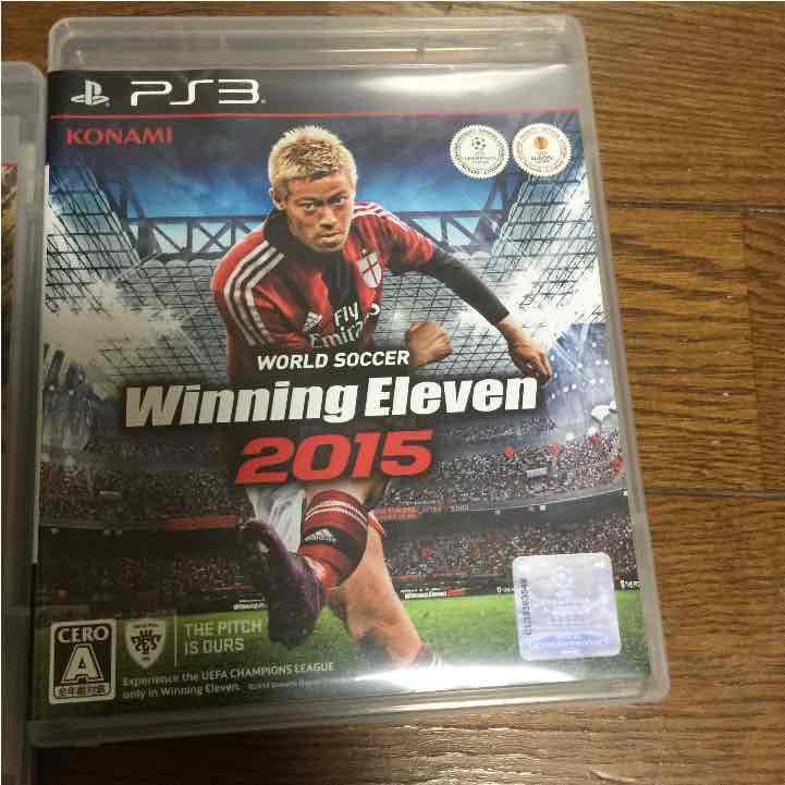 PS3コントローラー二個付き&プロスピ、winning eleven
