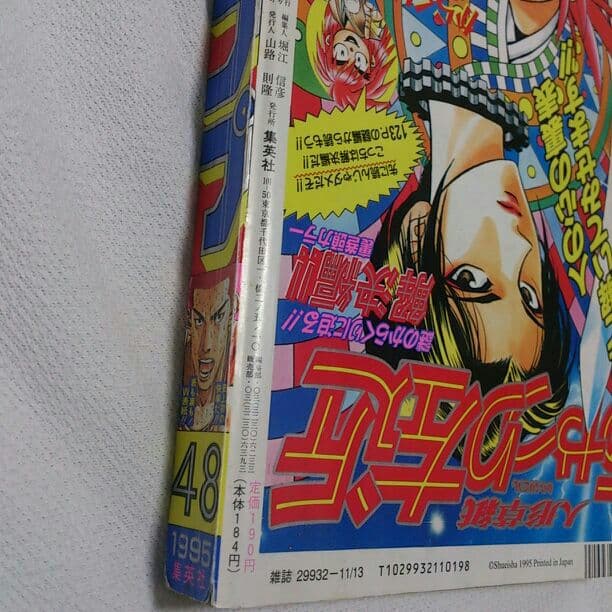 少年ジャンプ1995年48号のレア商品になります。
