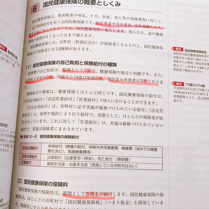 FP(ファイナンシャルプランナー)2級のテキスト