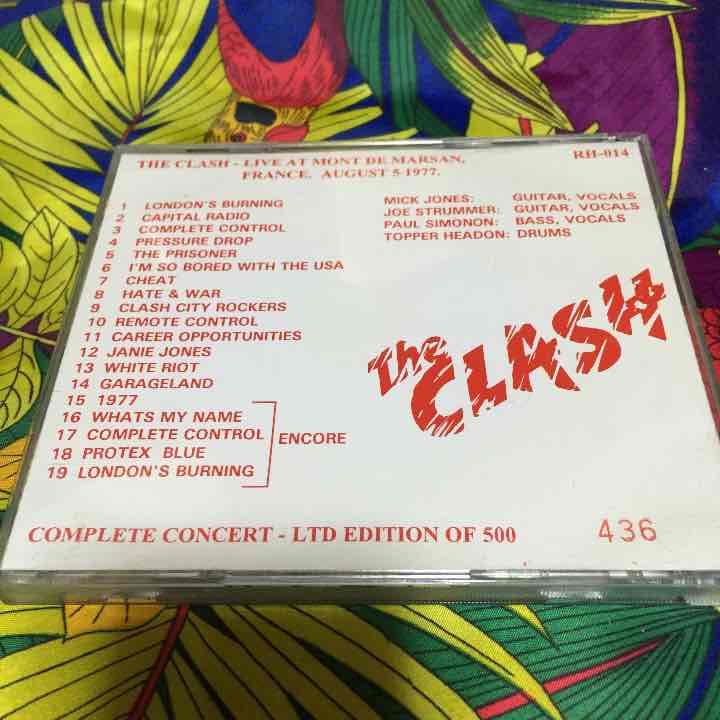 the CLASH 激レアライブCD