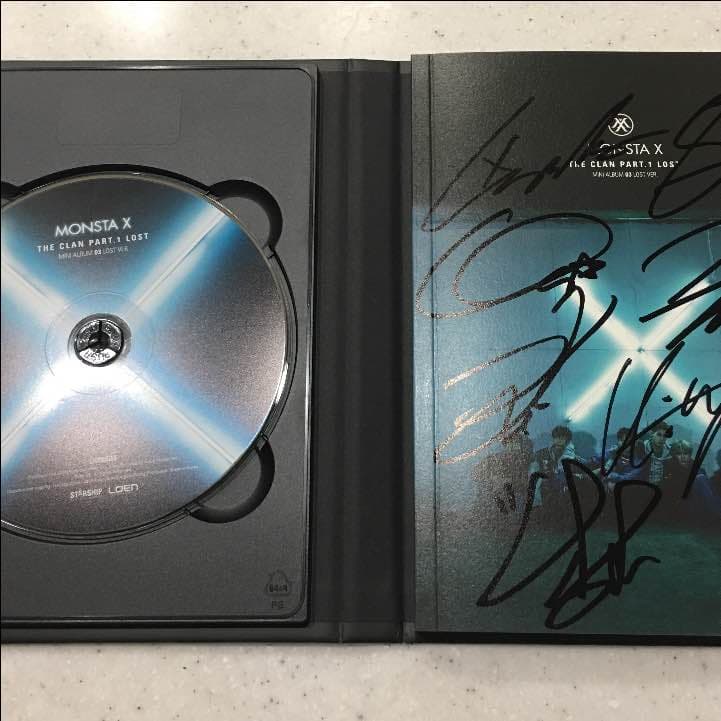 monstar x 直筆サイン入り アルバム