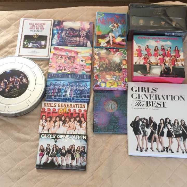 少女時代CD、DVD、ライブグッズ、フォトアルバム、FC限定グッズ等