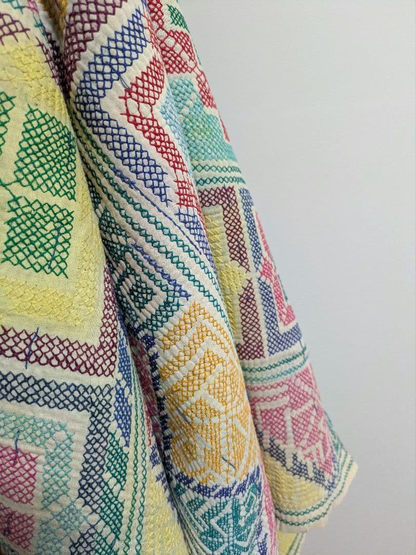 #192 ヴィンテージ / カンタキルト / ラグ / Carpet 白