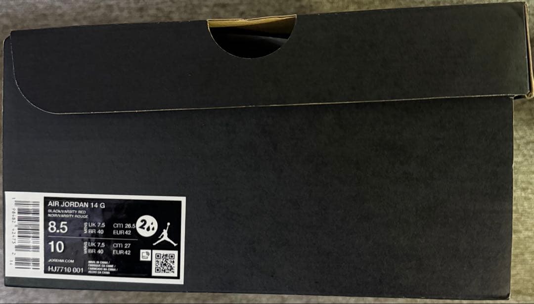 NIKE ナイキ エアジョーダン14 ゴルフ LAST SHOT 26.5cm