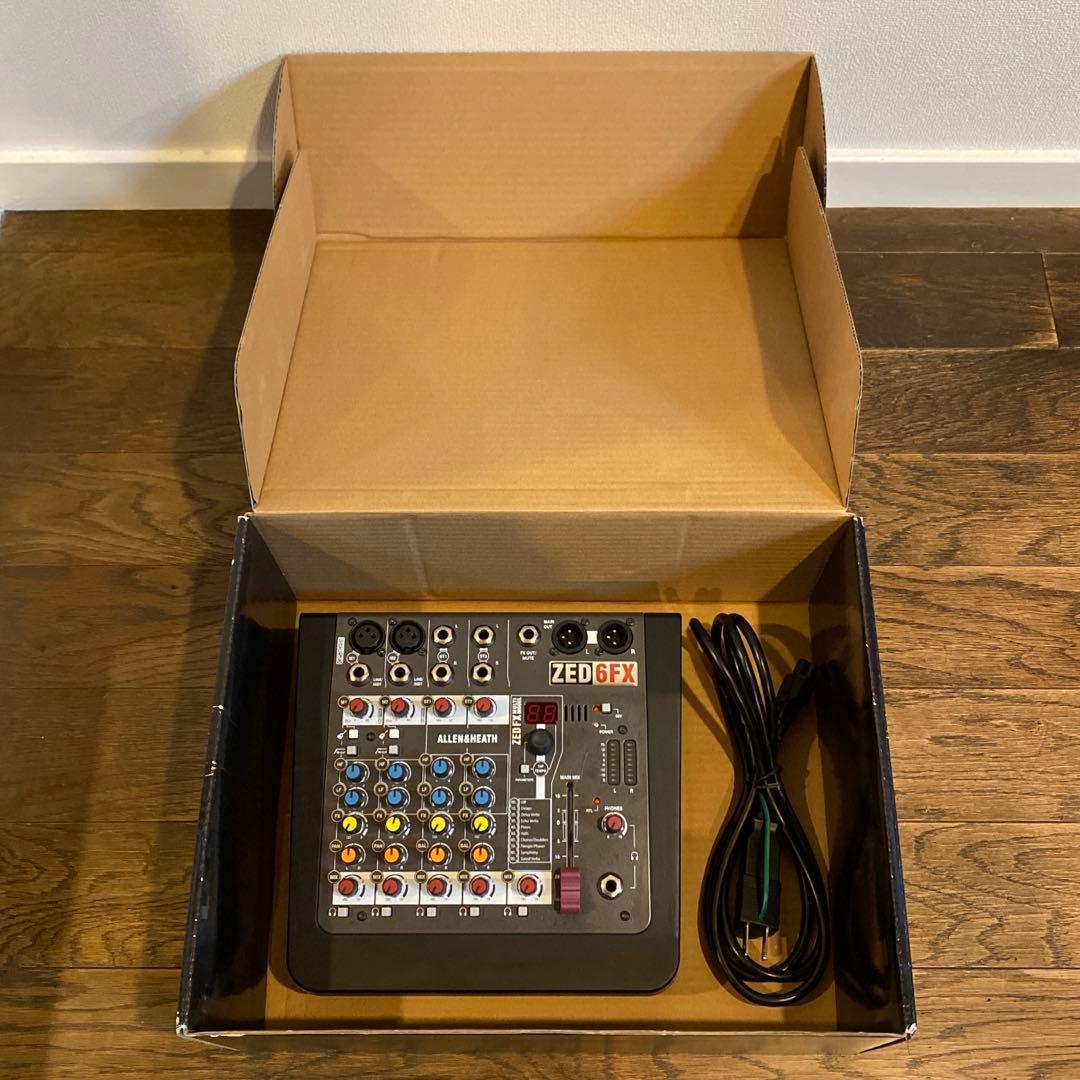 【ジャンク】 ALLEN & HEATH ZED-6FX アナログミキサー