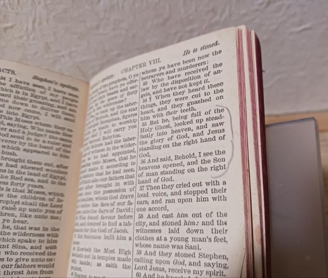 1891年 米国聖書協会 新約聖書 革装 英語版 アンティーク