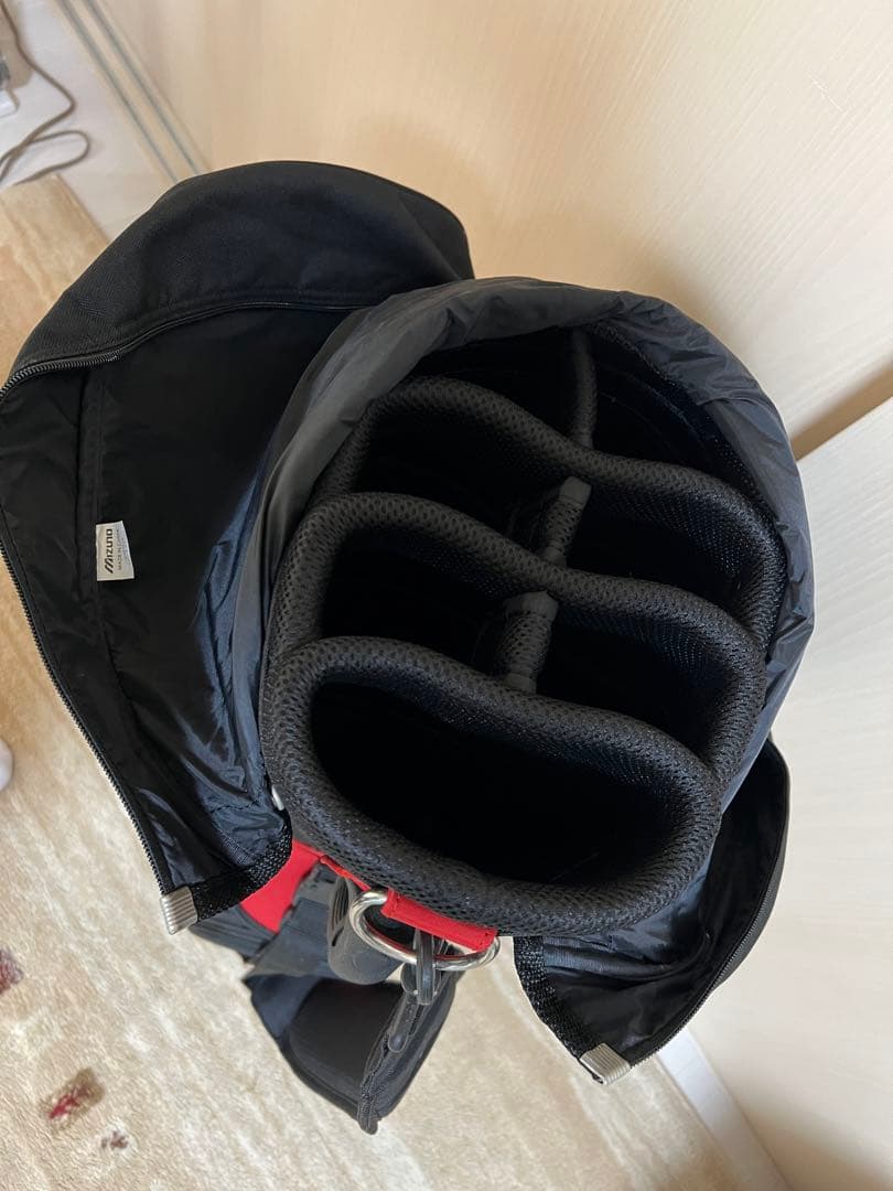 【新品同样】キャディバッグ MIZUNO ミズノFINALIST EX口数7分割