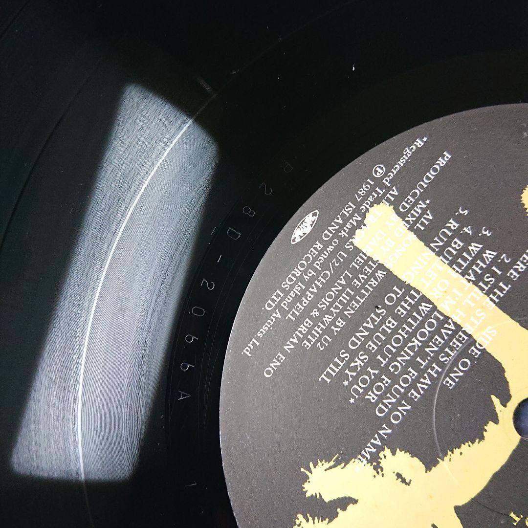 U2 – The Joshua Tree・1987 Japan LP