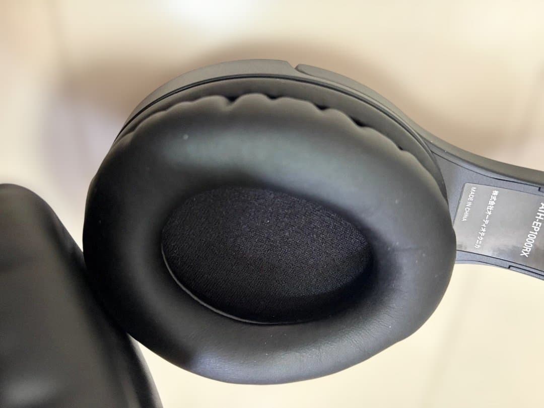 ワイヤレスヘッドホン audio-technica ATH-EP1000IR