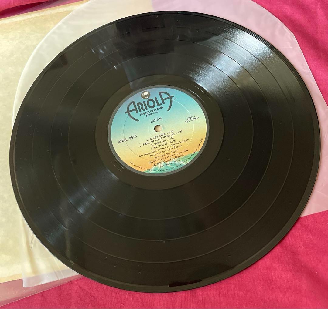 ジャパン レコード　６枚　david sylvian デヴィッド・シルヴィアン