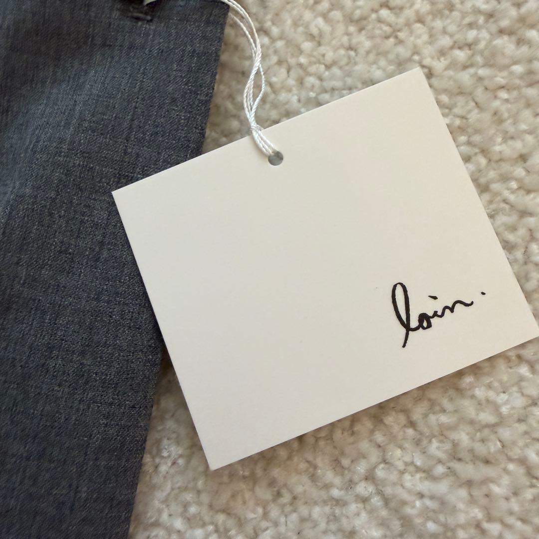 井川遥さん　loin. ロワン ウールベスト グレー 日本製 定価46,200円