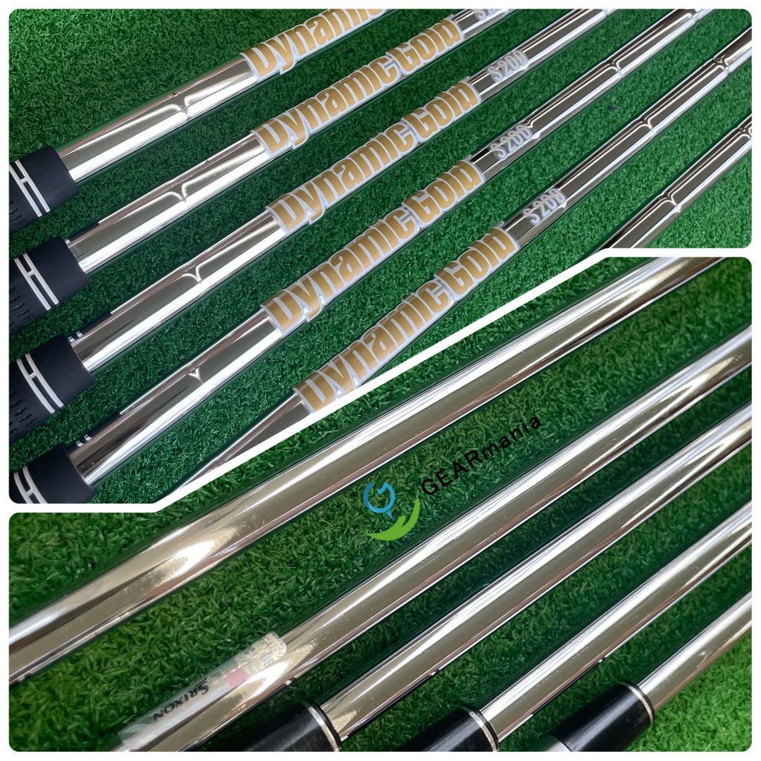 スリクソン ZXi7 アイアン#5-PW ダイナミックゴールド HT S200