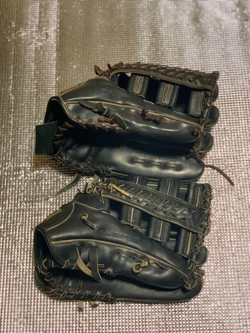 ZETT プロステイタス　軟式　外野用　BRGB 30517 グローブ　黒