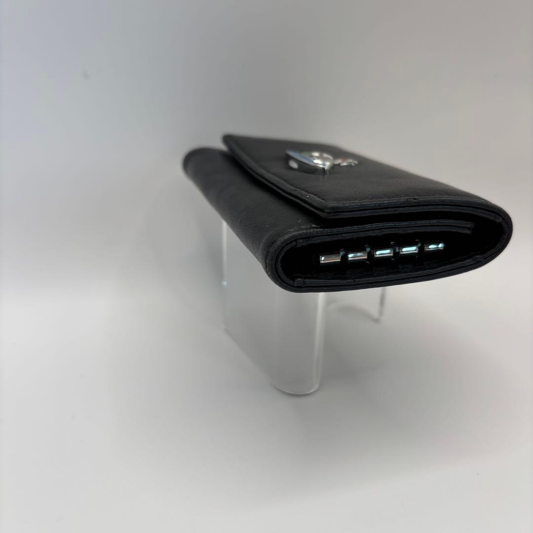 vivienne westwood キーケース　４連　ブラック　ブルーオーブ