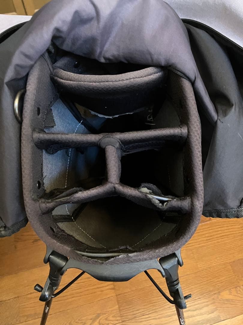 Jones キャディバッグ ホワイト グレー