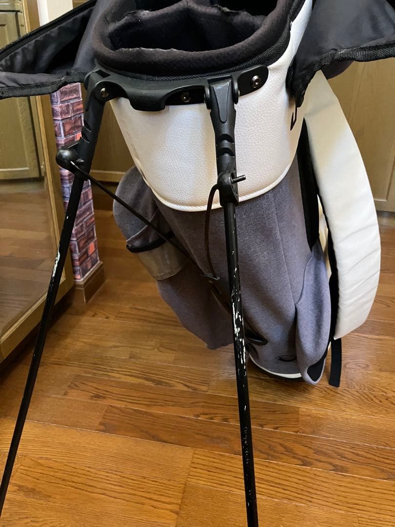 Jones キャディバッグ ホワイト グレー