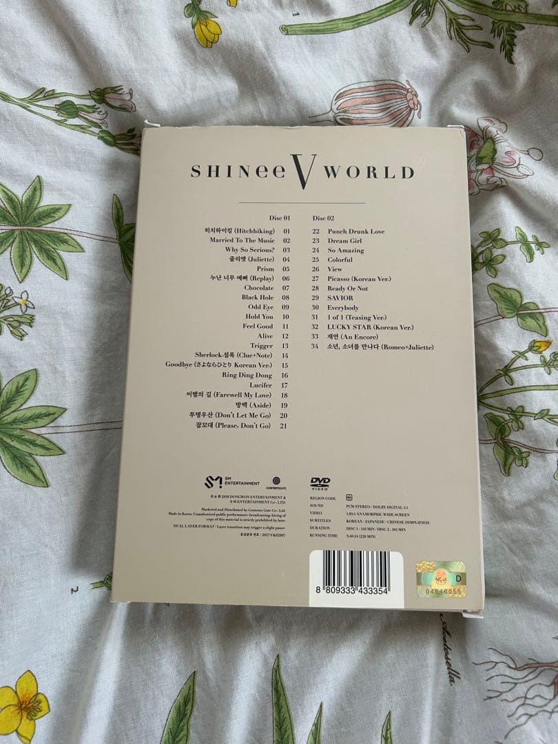 K-POP・アジア SHINee World V2018 DVD
