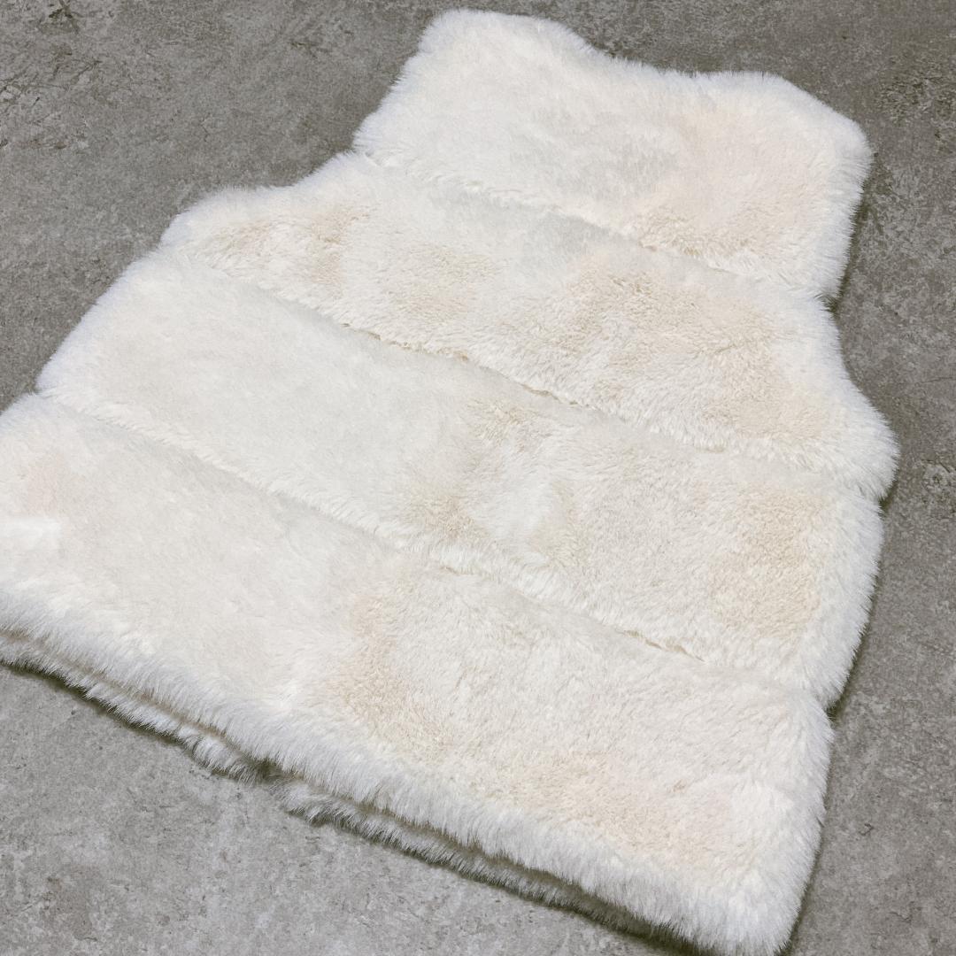 最終お値下げ！！【大人気】eimy itstore フェイクファーステップベスト