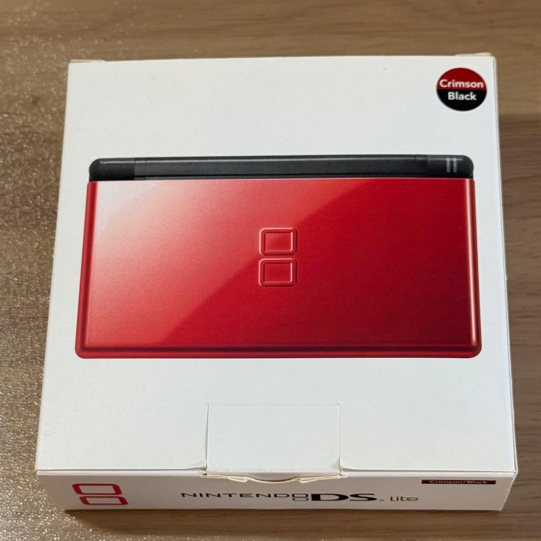 7-127 ニンテンドーDS LITE クリムゾン・レッド 箱付き