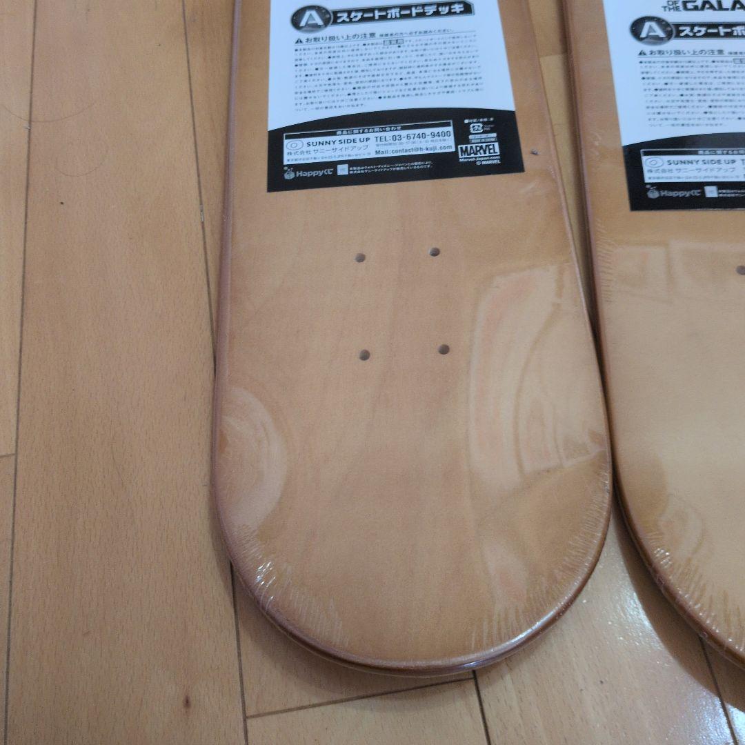 新品 GUARDIANS OF THE GALAXY スケートボードデッキ ２個