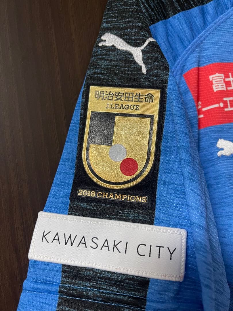 新品未使用 川崎フロンターレ 2019年シーズン 中村憲剛 星3つ仕様 M
