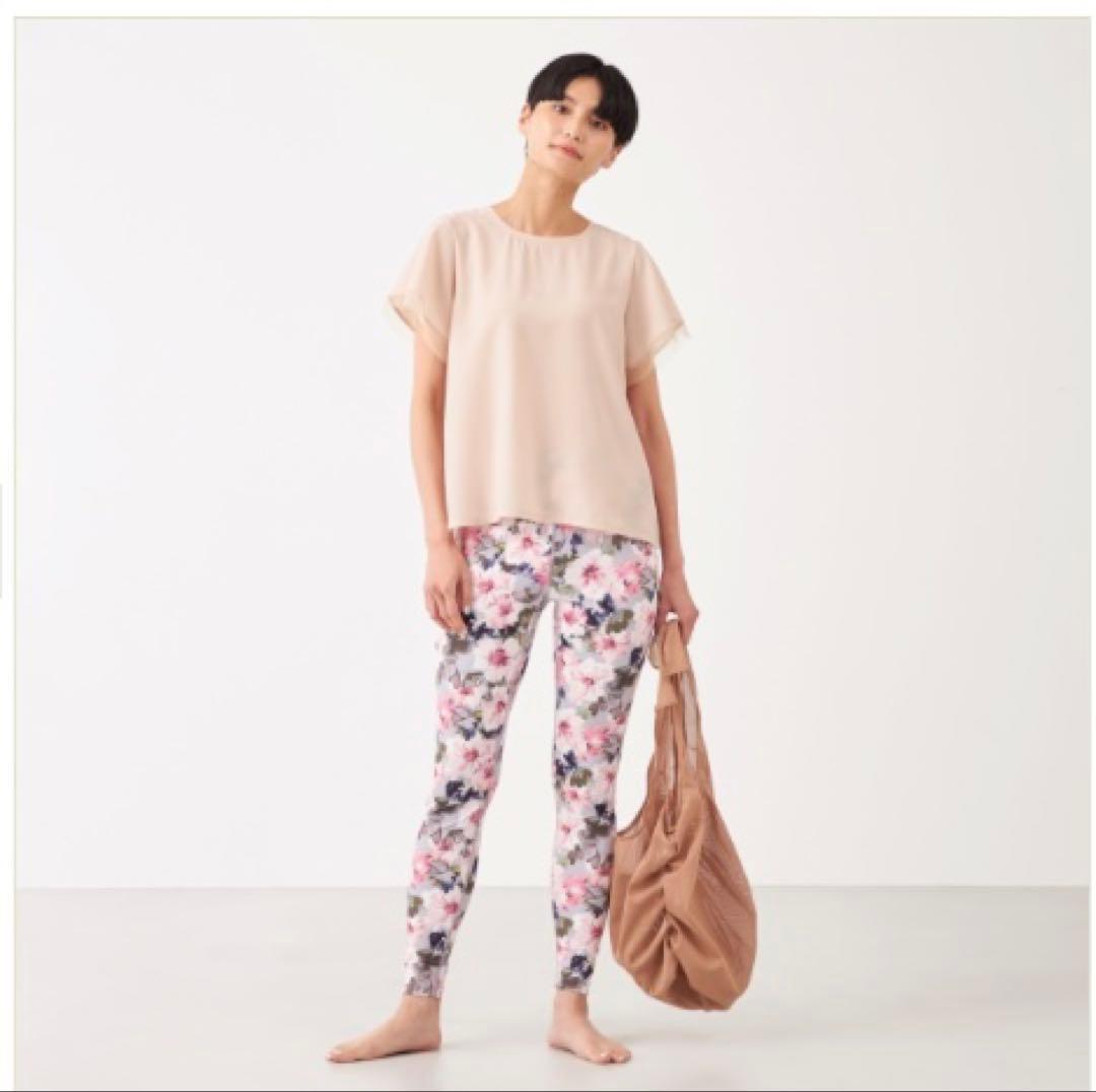 チャコット　バランス　ラナンキュラスレギンス　ピンク　S 新品タグ付き