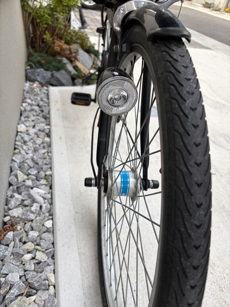 ふらっかーず　丸石サイクル　22/26型 非電動自転車　前後子ども乗せ付