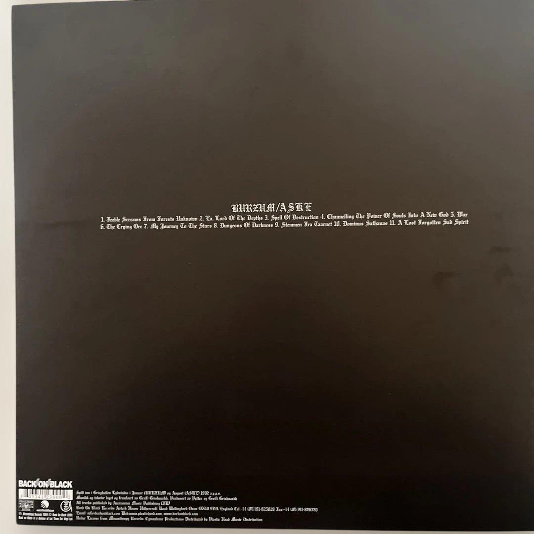 洋楽 BURZUM BURZUM / ASKE LP