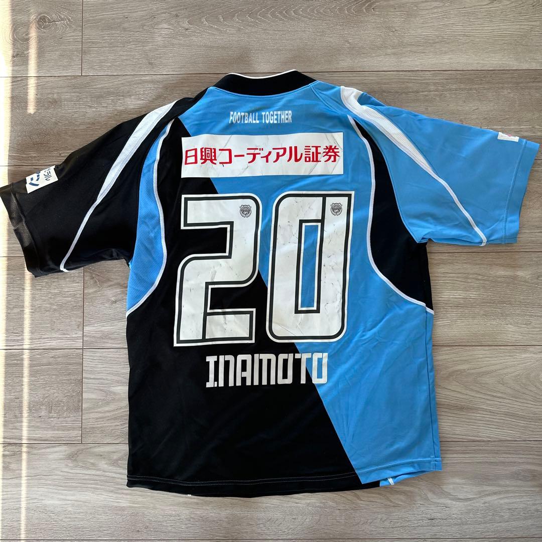asics 川崎フロンターレ　稲本潤一　20 M 日本製