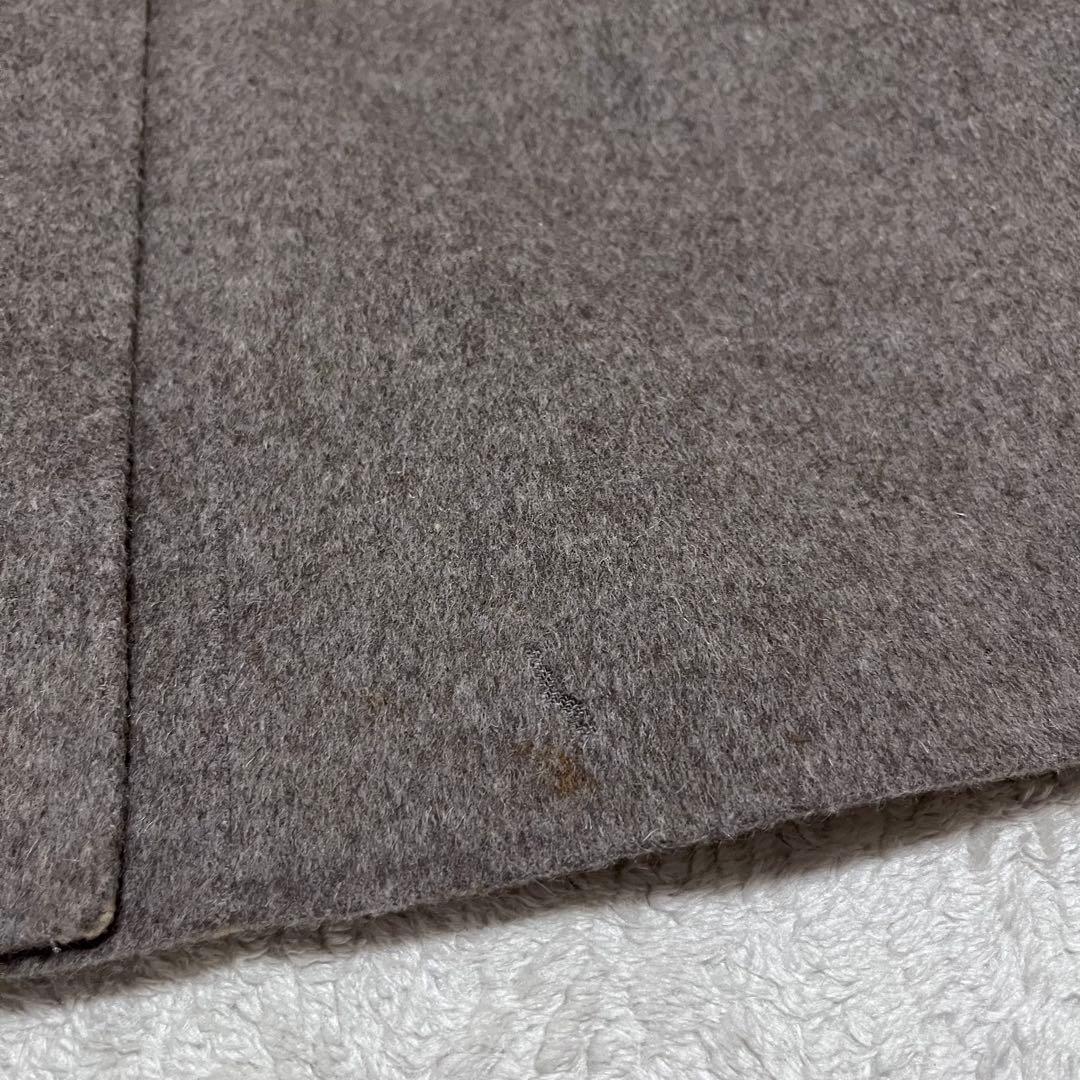 cremona スリーアルパカ　　アンゴラ　ケープコート　ダブルフェイス