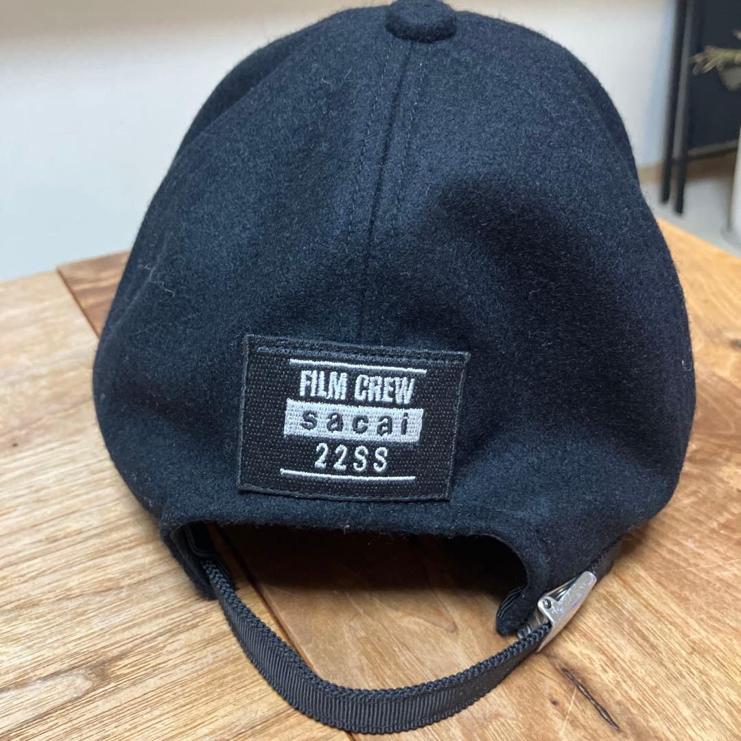 sacai DOUBLE EXPOSURE キャップ 22SS