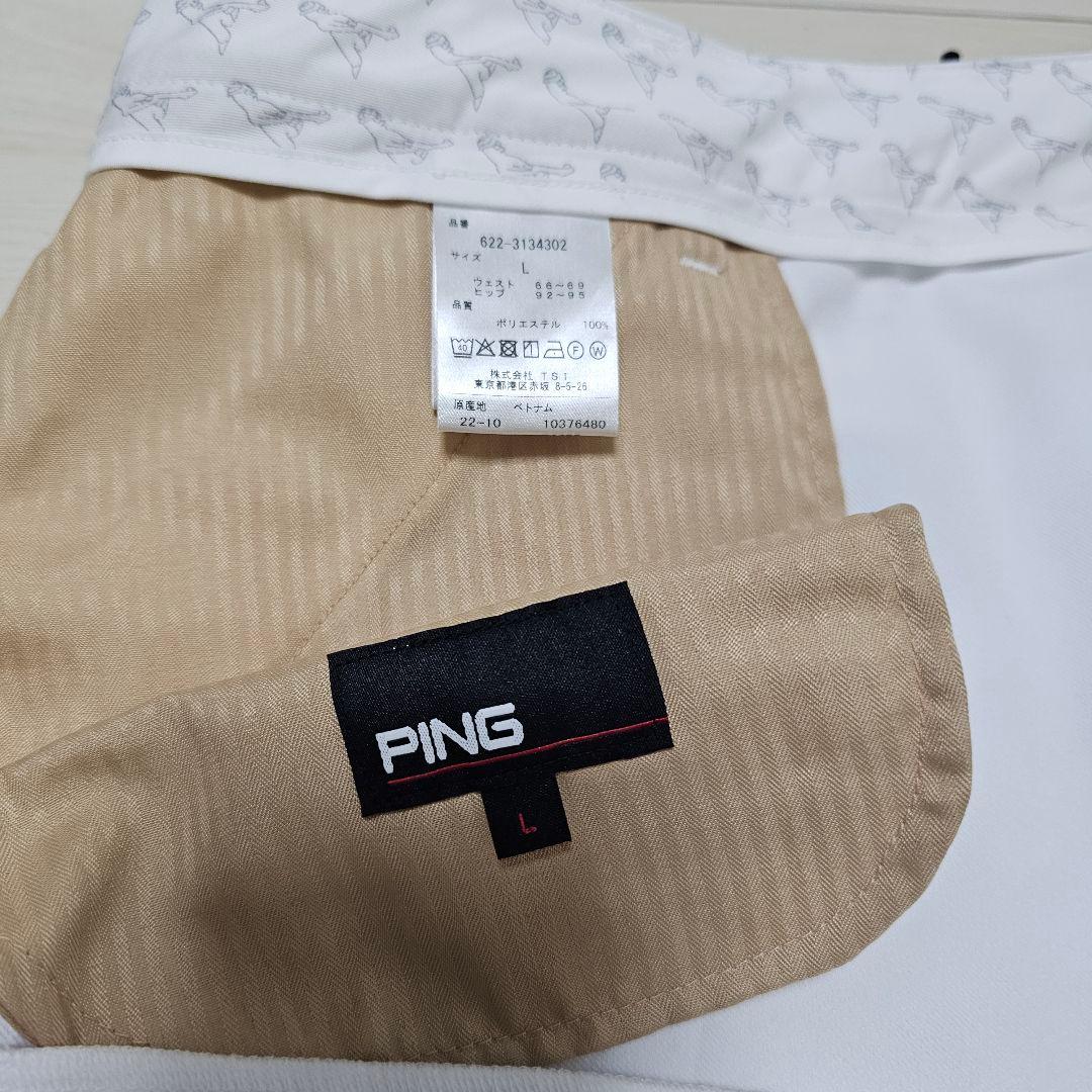 新品❤ゆったりサイズ❤PINGレディース セットアップ シャツ 上下セット大きめ
