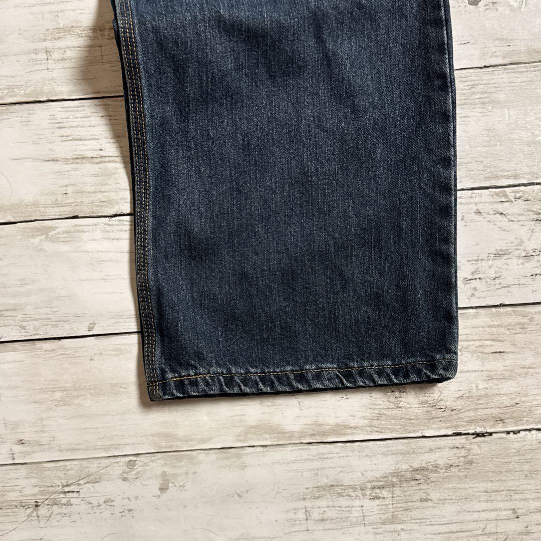 た*ん様 カーハート リラックスフィット デニム 38×28 ダークインディゴ