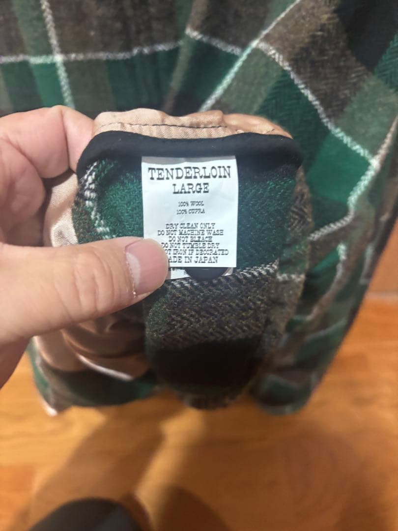 【美品】TENDERLOIN 19AW スウィングトップ　ウール　L