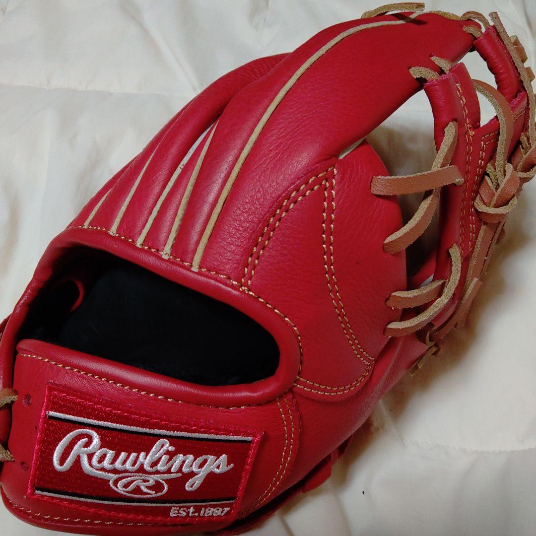 Rawlings ESL-1897 レッドグローブ軟式オ-ルラウンド大人用