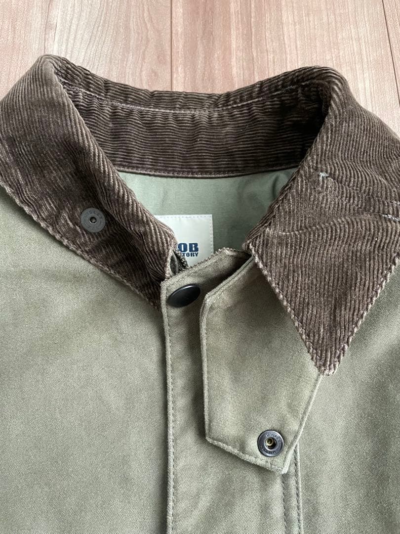 FOB FACTORY モールスキン ライディングジャケット