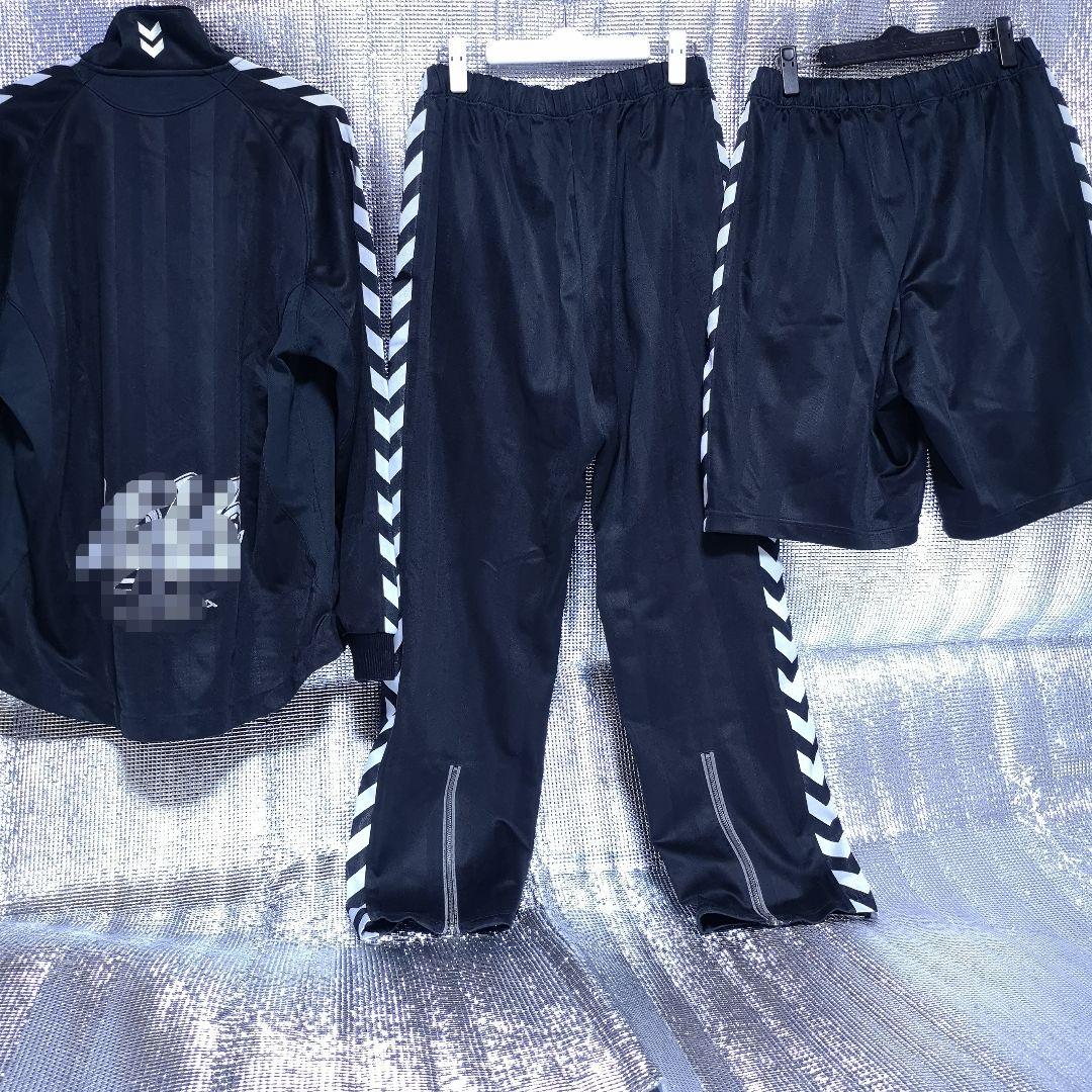 サッカー部　ヒュンメル　ジャージ　ブラック