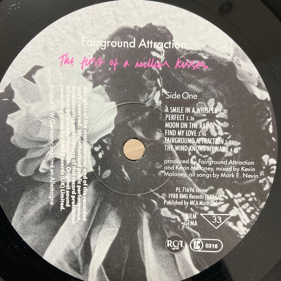 フェアグランドアトラクション　UKオリジナル盤レコード