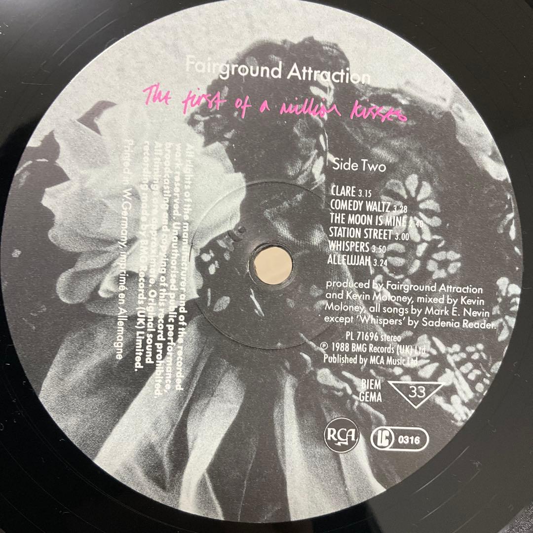 フェアグランドアトラクション　UKオリジナル盤レコード