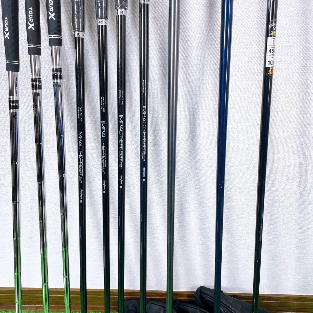 レフティ　キャロウェイ　マグレガー　メンズ　ゴルフセット　新品多数！　左打ち