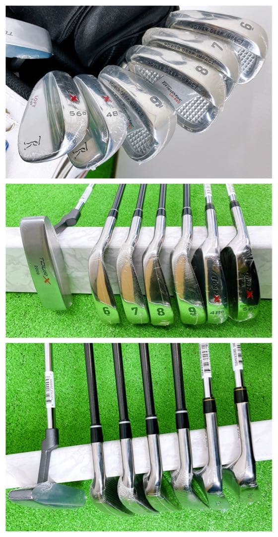 レフティ　キャロウェイ　マグレガー　メンズ　ゴルフセット　新品多数！　左打ち