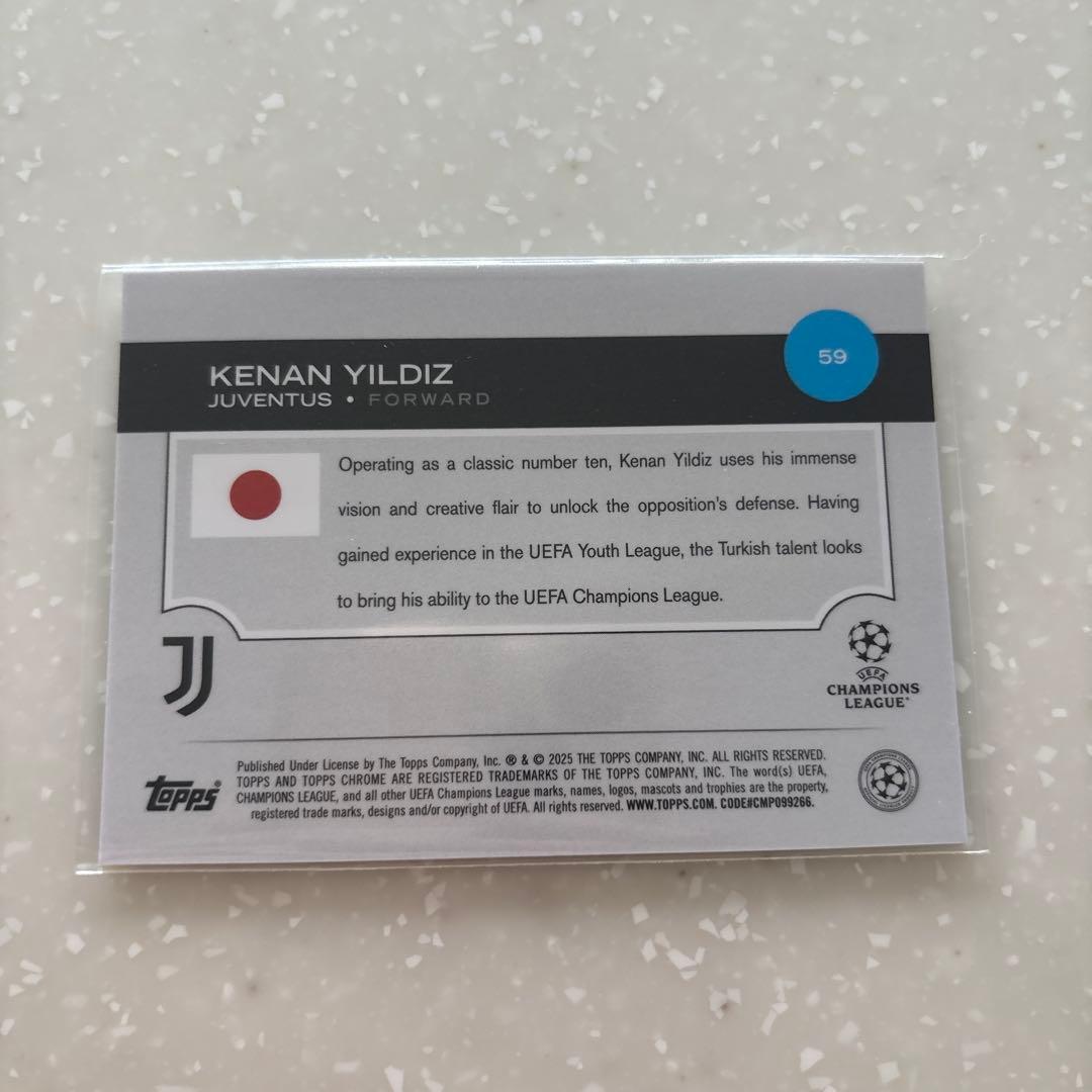 ケナン・ユルディズ Topps Japan Edition 桜パラレル