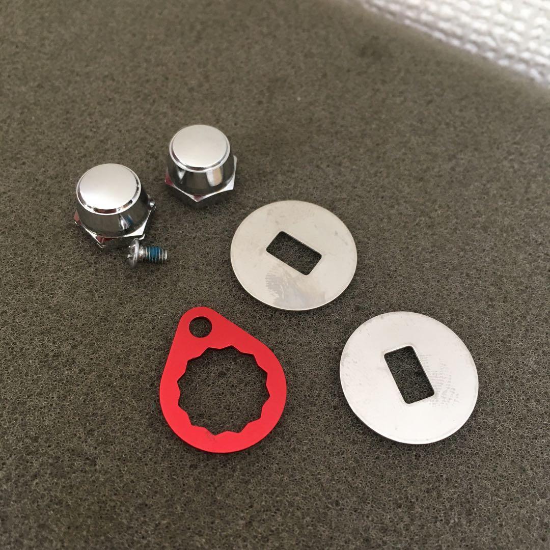 シマノ☆右左ナット付きハンドル102mm☆G-16