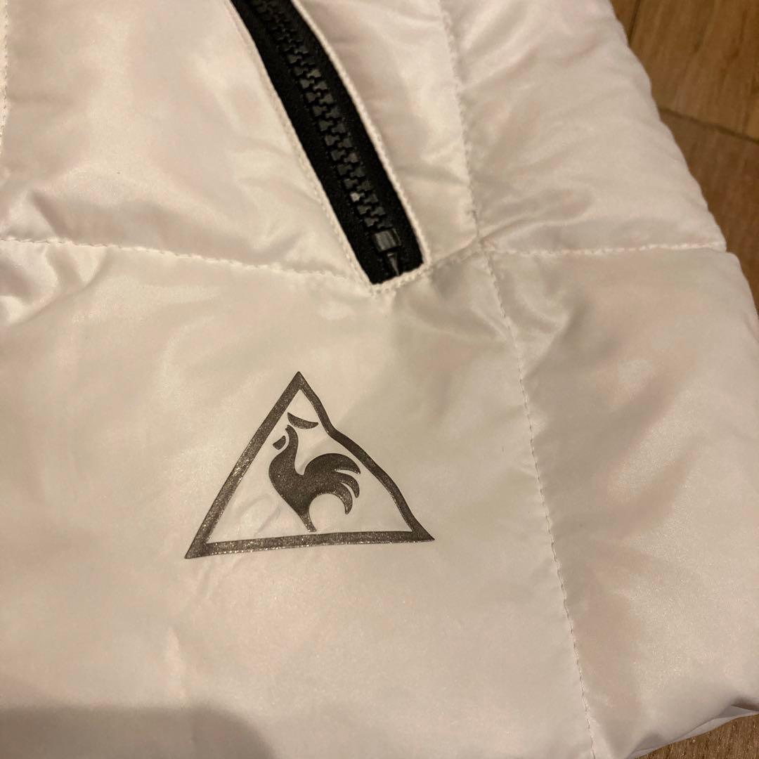 ◯ルコックゴルフ　ダウン90%スカート　おしゃれバイカラー