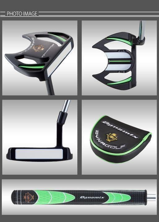 ◆新品最安◆極太グリップと大型ヘッドの安定感で入りまくり★　ダイナミクス パター