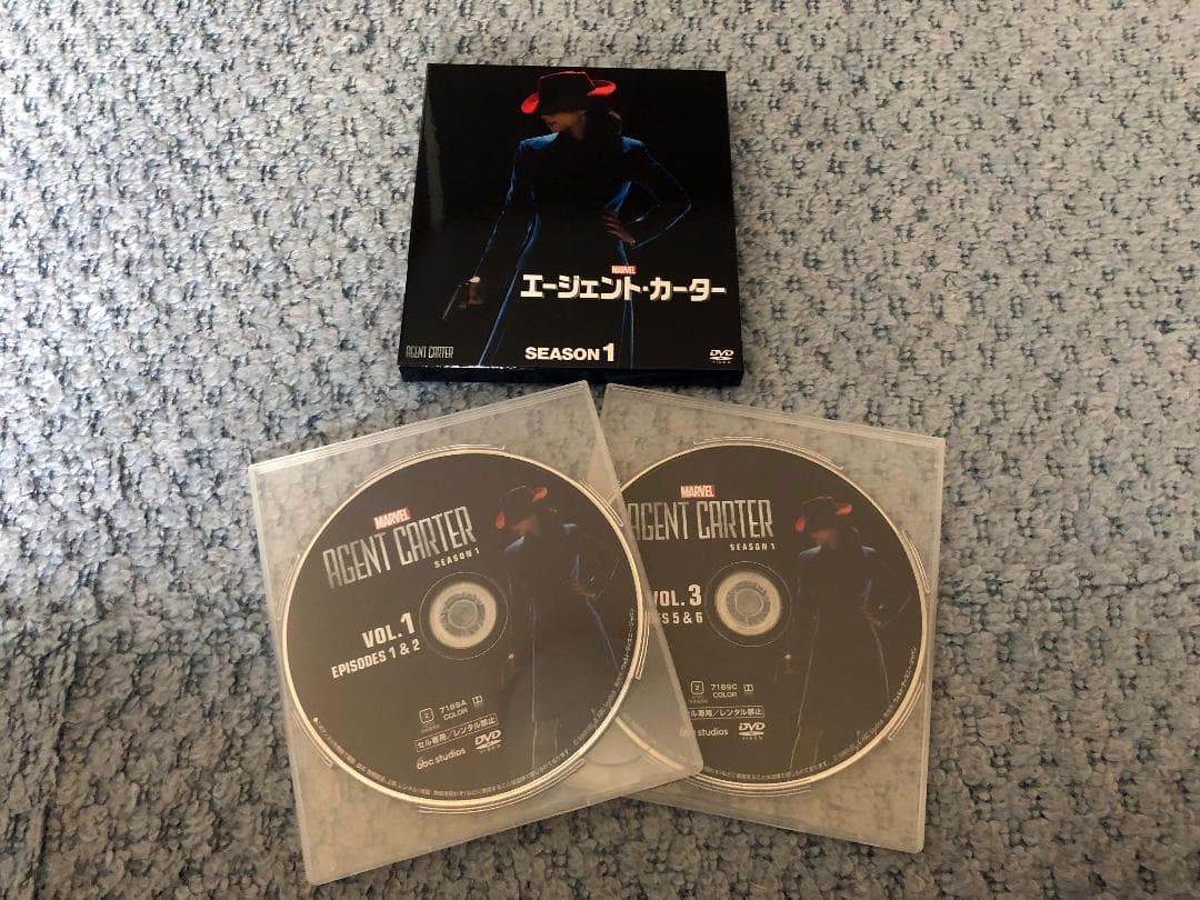 ● DVD エージェントカーター シーズン１～２ セット