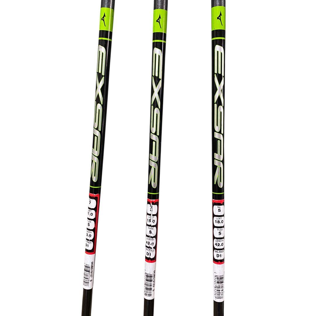 【美品】MIZUNO SURE DD フレックスS　3本セット ケース付き