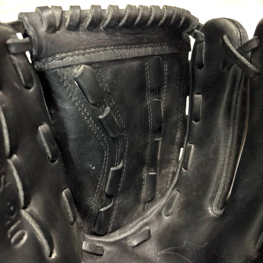 希少 Wilson ウィルソン DFS キップレザー グローブ プロスタッフ 黒