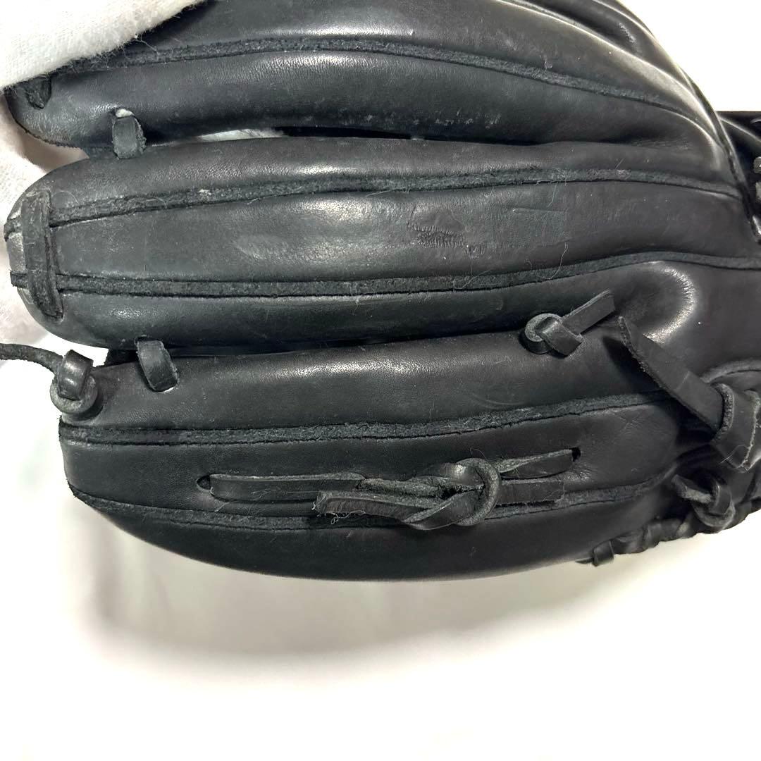 希少 Wilson ウィルソン DFS キップレザー グローブ プロスタッフ 黒