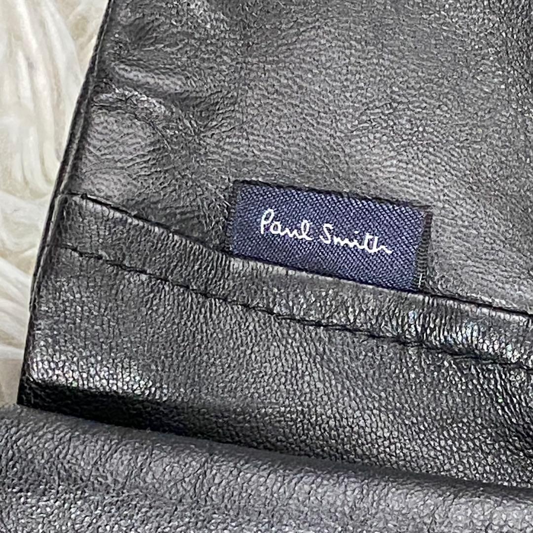 Paul Smith ダブルライダース レザージャケット ラムレザー Ｍサイズ